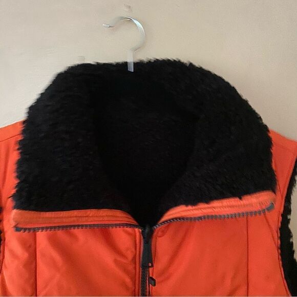 Alp N Rock Sonja Reversible Vest Tangerine black nylon fleece jacket Revolve NWT - Picture 9 of 11